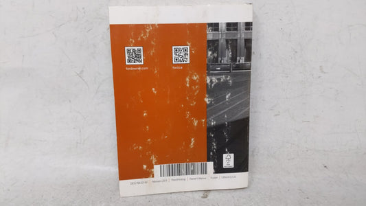 2013 Ford Fusion Owners Manual Book Guide OEM Used Auto Parts