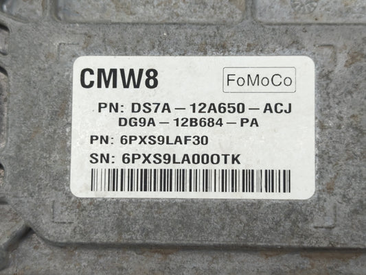 2013 Ford Fusion PCM Engine Control Computer ECU ECM PCU OEM P/N:DS7A-12A650-ACL DS7A-12A650-ACH, DS7A-12A650-ABJ Fits OEM Used Auto Parts