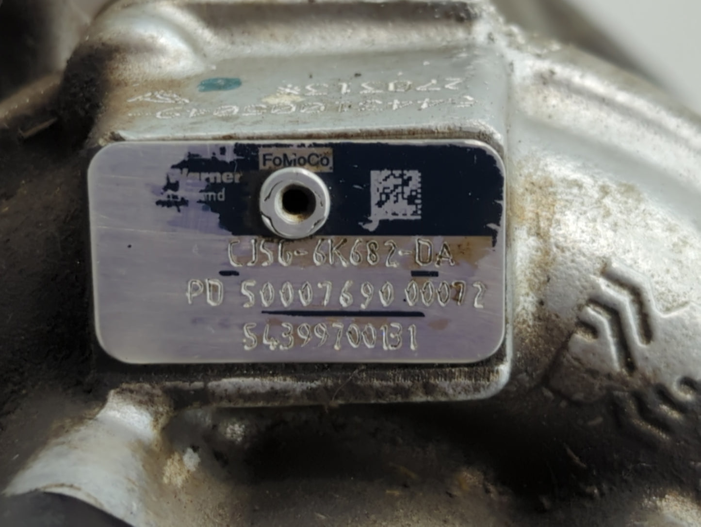 2013 Ford Fusion Turbocharger Turbo Charger Super Charger Supercharger - Oemusedautoparts1.com
