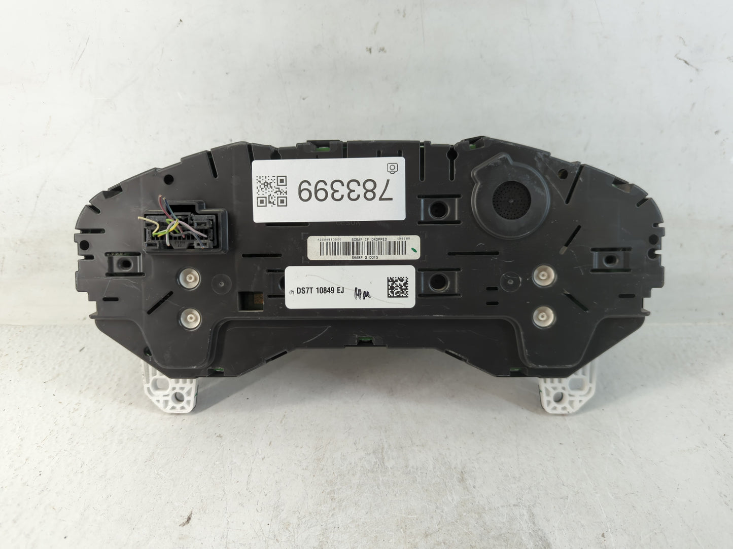 2013 Ford Fusion Instrument Cluster Speedometer Gauges P/N:DS7T-10849-EH Fits OEM Used Auto Parts - Oemusedautoparts1.com
