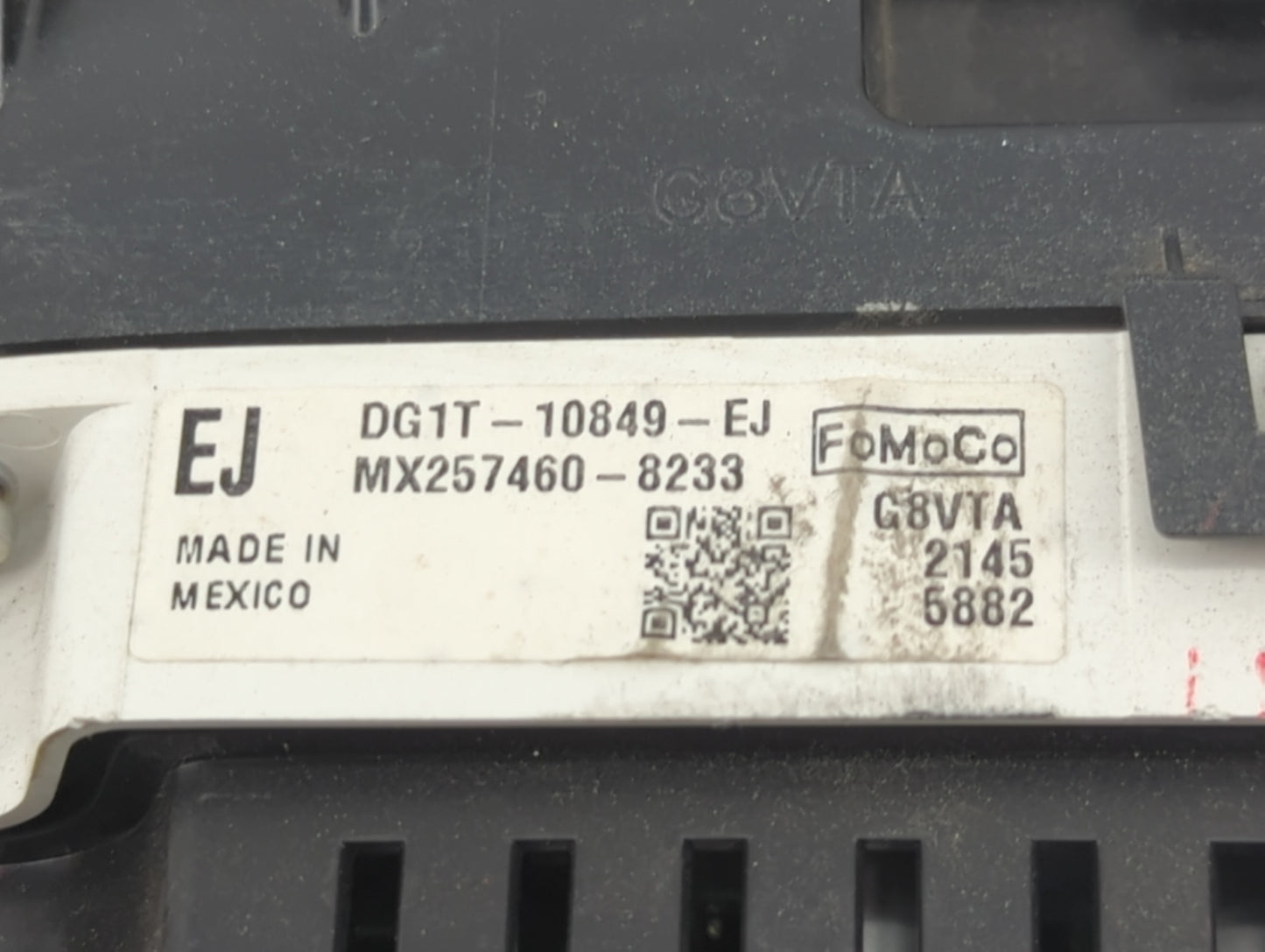 2013 Ford Taurus Instrument Cluster Speedometer Gauges P/N:DG1T-10849-EJ MX257460-8233 Fits OEM Used Auto Parts - Oemusedaut