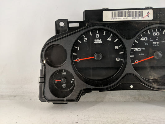 2007-2013 Gmc Sierra 1500 Instrument Cluster Speedometer Gauges P/N:22838405 Fits Fits 2007 2008 2009 2010 2011 2012 2013 OEM Used Auto Parts