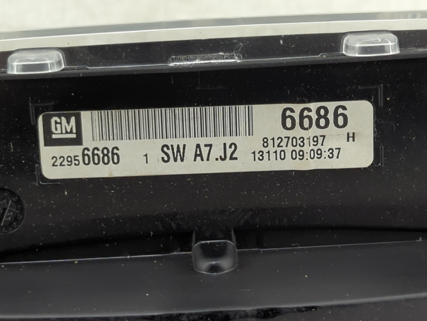 2013-2017 Gmc Terrain Instrument Cluster Speedometer Gauges P/N:22956686 A2C38135403, 81270397 Fits Fits 2013 2014 2015 2016