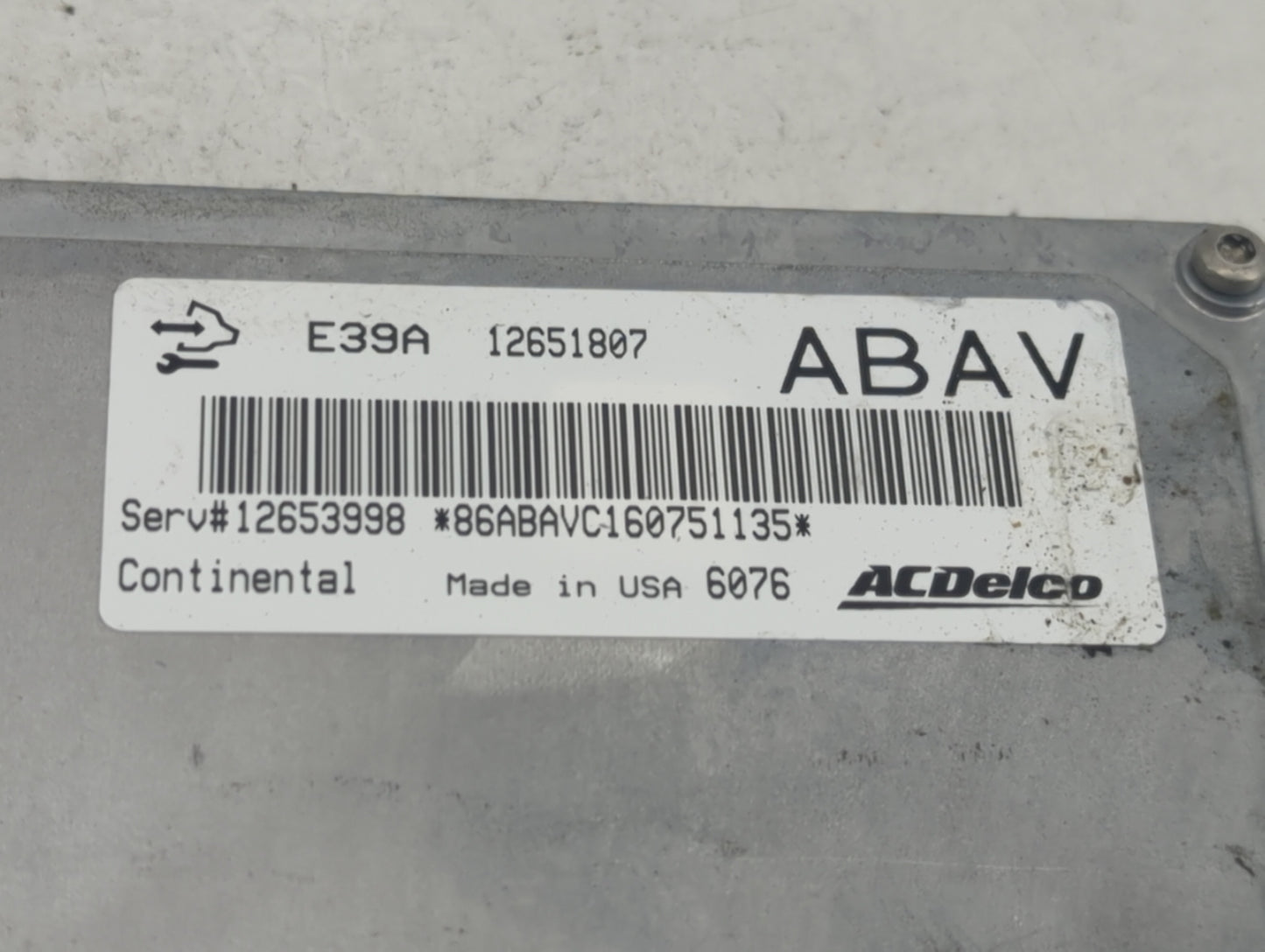 2013-2016 Gmc Terrain PCM Engine Control Computer ECU ECM PCU OEM P/N:12655478 12653998 Fits Fits 2013 2014 2015 2016 OEM Us