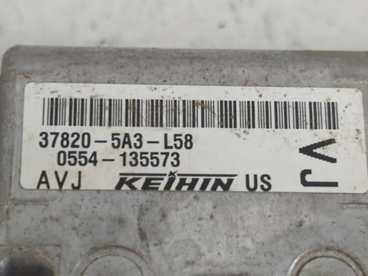 2013 Honda Accord PCM Engine Control Computer ECU ECM PCU OEM P/N:37820-5A3-L58 Fits OEM Used Auto Parts