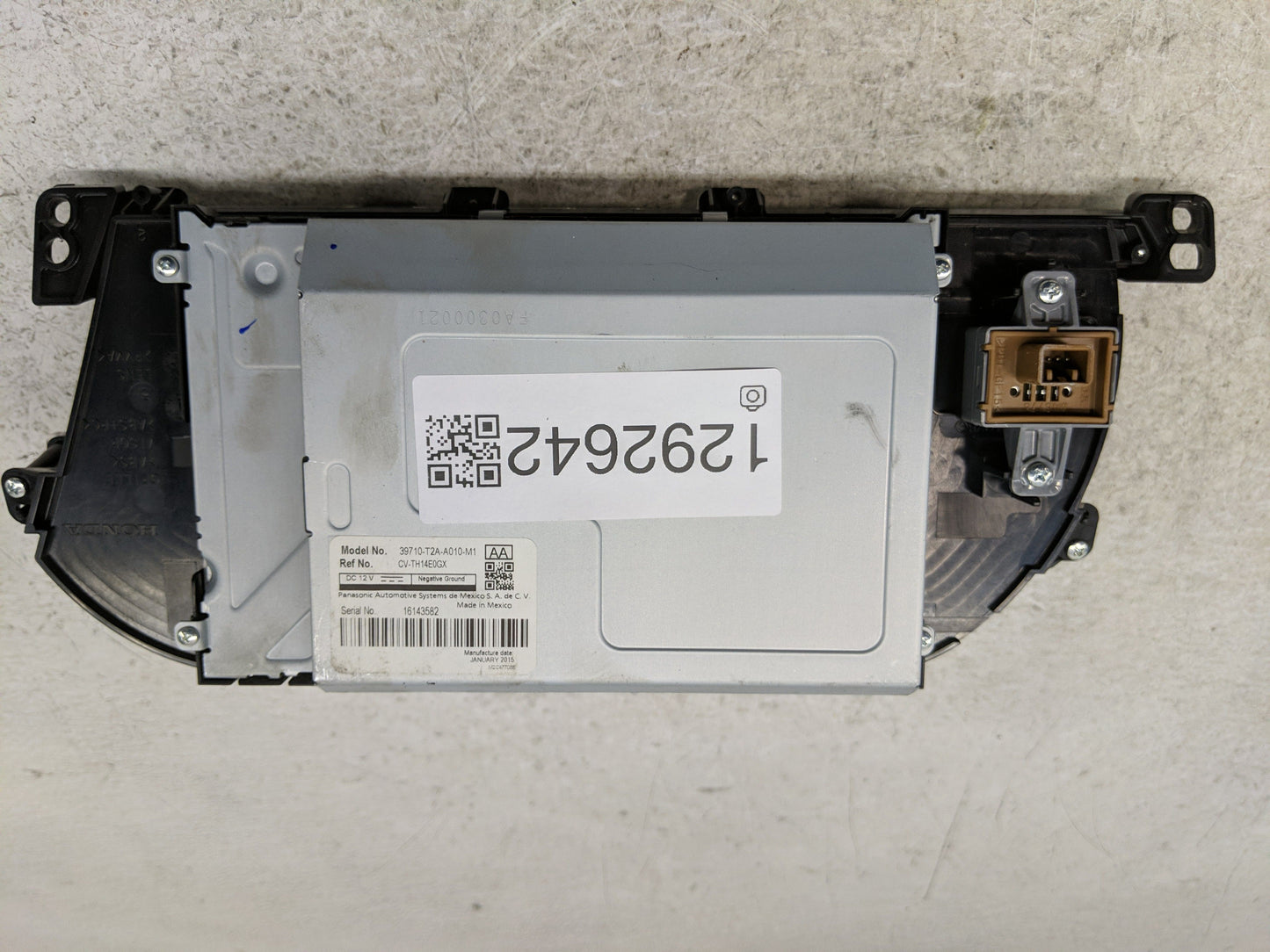 2013-2015 Honda Accord Information Display Screen - Oemusedautoparts1.com