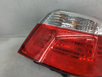 2013-2015 Honda Accord Tail Light Assembly Driver Left OEM Fits Fits 2013 2014 2015 OEM Used Auto Parts