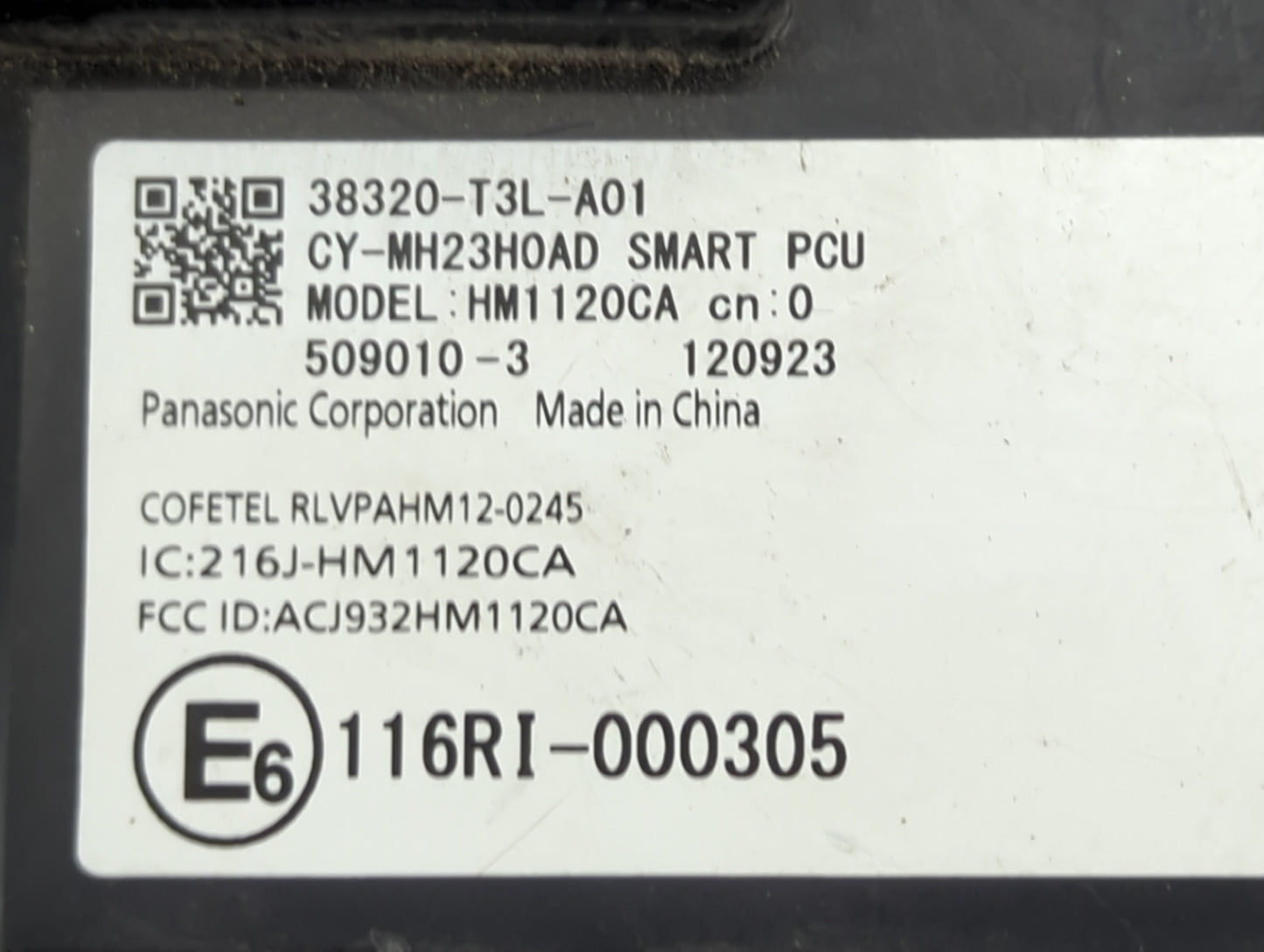 2013-2014 Honda Accord Ignition Control Module - Oemusedautoparts1.com