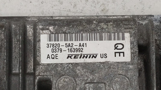 2013 Honda Accord PCM Engine Control Computer ECU ECM PCU OEM P/N:37820-5A2-A68 37820-5A2-A41 Fits OEM Used Auto Parts
