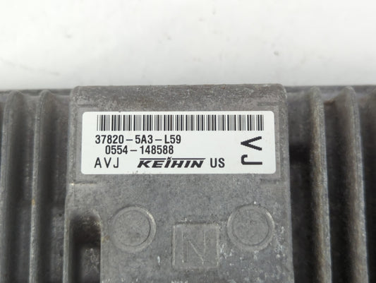 2013 Honda Accord PCM Engine Control Computer ECU ECM PCU OEM P/N:0554-107290 37820-5A3-L55 Fits OEM Used Auto Parts