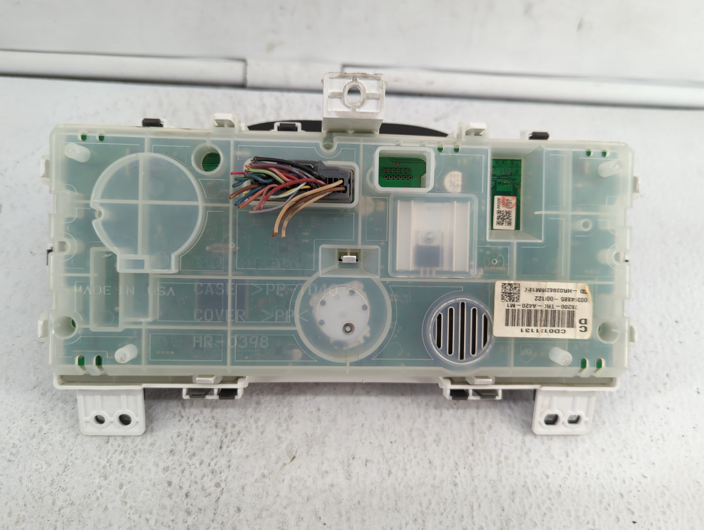 2012-2013 Honda Civic Instrument Cluster Speedometer Gauges P/N:78200-TR0-A420-M1 Fits Fits 2012 2013 OEM Used Auto Parts -