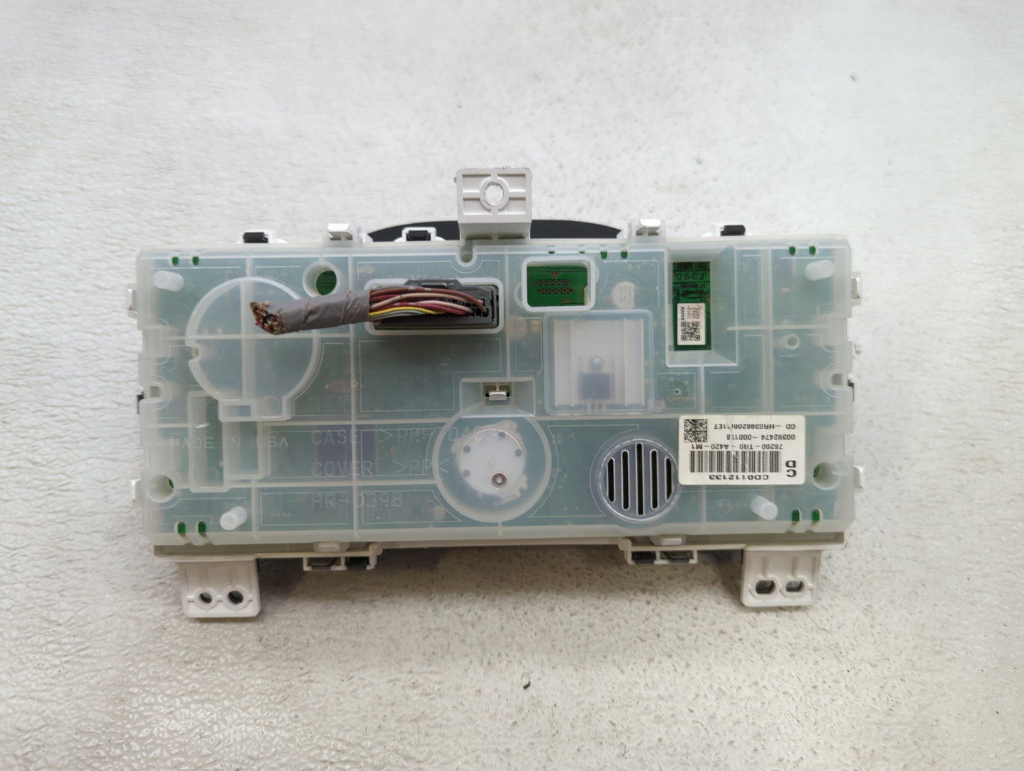 2012-2013 Honda Civic Instrument Cluster Speedometer Gauges P/N:78100-TR0-A120-M1 78200-TR0-A420-M1 Fits Fits 2012 2013 OEM