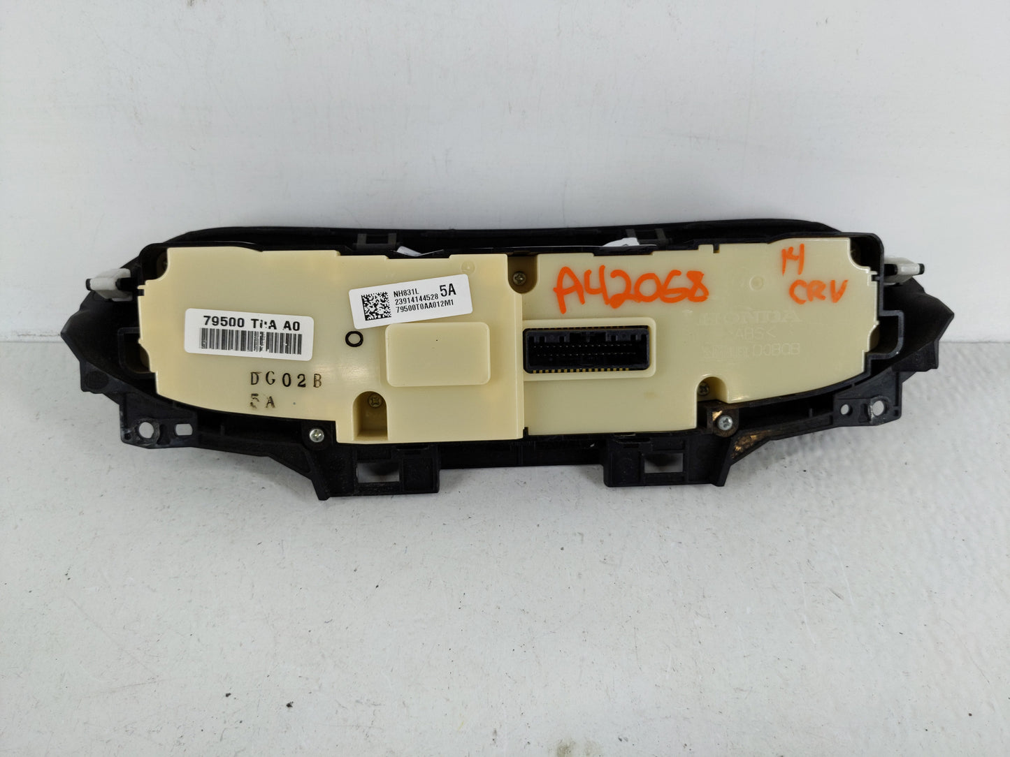 2013-2014 Honda Cr-V Climate Control Module Temperature AC/Heater Replacement P/N:79500T0AA012M1 Fits Fits 2013 2014 OEM Use
