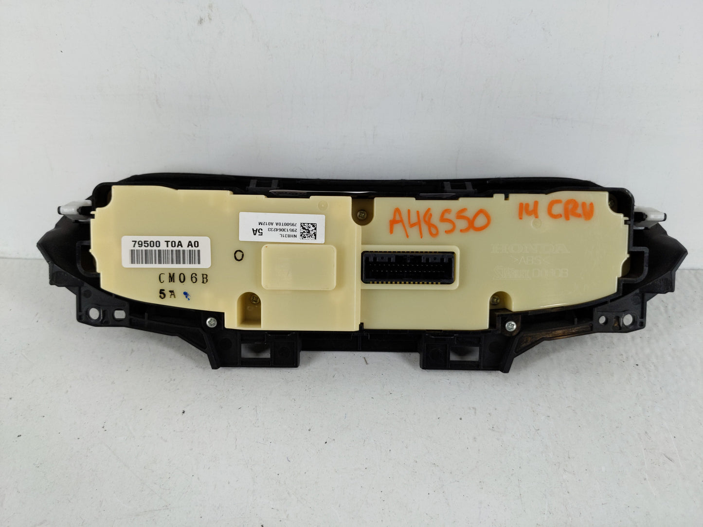 2013-2014 Honda Cr-V Climate Control Module Temperature AC/Heater Replacement P/N:79500T0AA012M Fits Fits 2013 2014 OEM Used