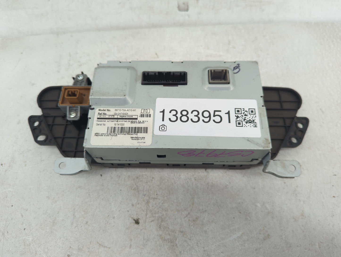 2012-2014 Honda Cr-v Information Display Screen - Oemusedautoparts1.com