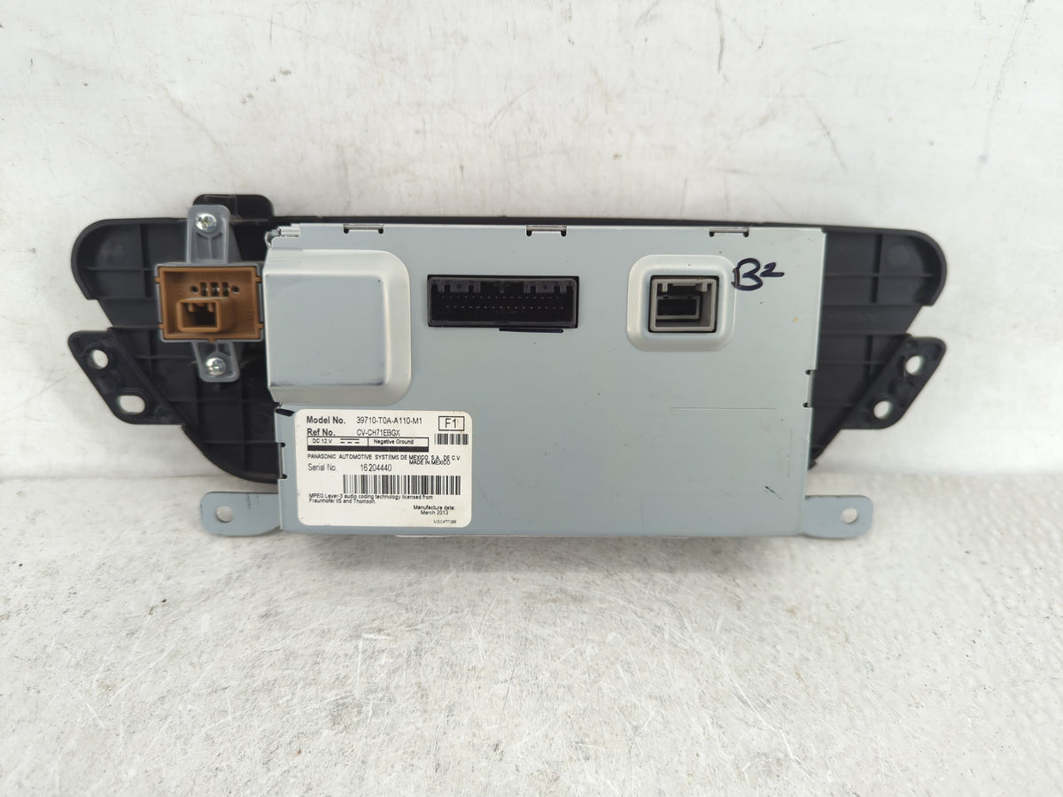 2013 Honda Cr-V Radio AM FM Cd Player Receiver Replacement P/N:39710-T0A-A110-M1 Fits Fits 2002 2003 2004 OEM Used Auto Part