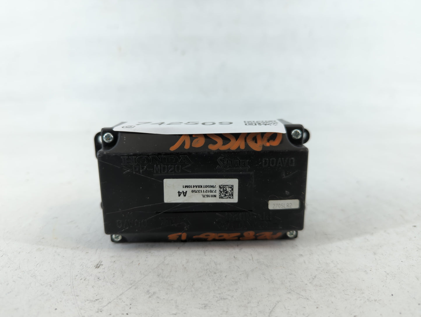 2011-2017 Honda Odyssey Climate Control Module Temperature AC/Heater Replacement P/N:27012113759 A4 Fits OEM Used Auto Parts
