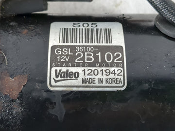 2012-2017 Hyundai Accent Car Starter Motor Solenoid OEM P/N:36100-2B102 Fits Fits 2012 2013 2014 2015 2016 2017 OEM Used Auto Parts