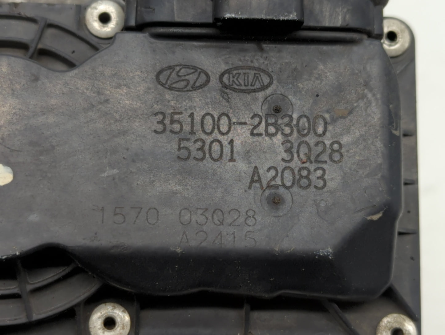 2012-2019 Hyundai Accent Throttle Body P/N:35100-2B310 5302-1S02, 35100-2B300 Fits Fits 2012 2013 2014 2015 2016 2017 2018 2