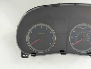 2012-2013 Hyundai Accent Instrument Cluster Speedometer Gauges P/N:94001-1R000 94001-1R020 Fits Fits 2012 2013 OEM Used Auto Parts