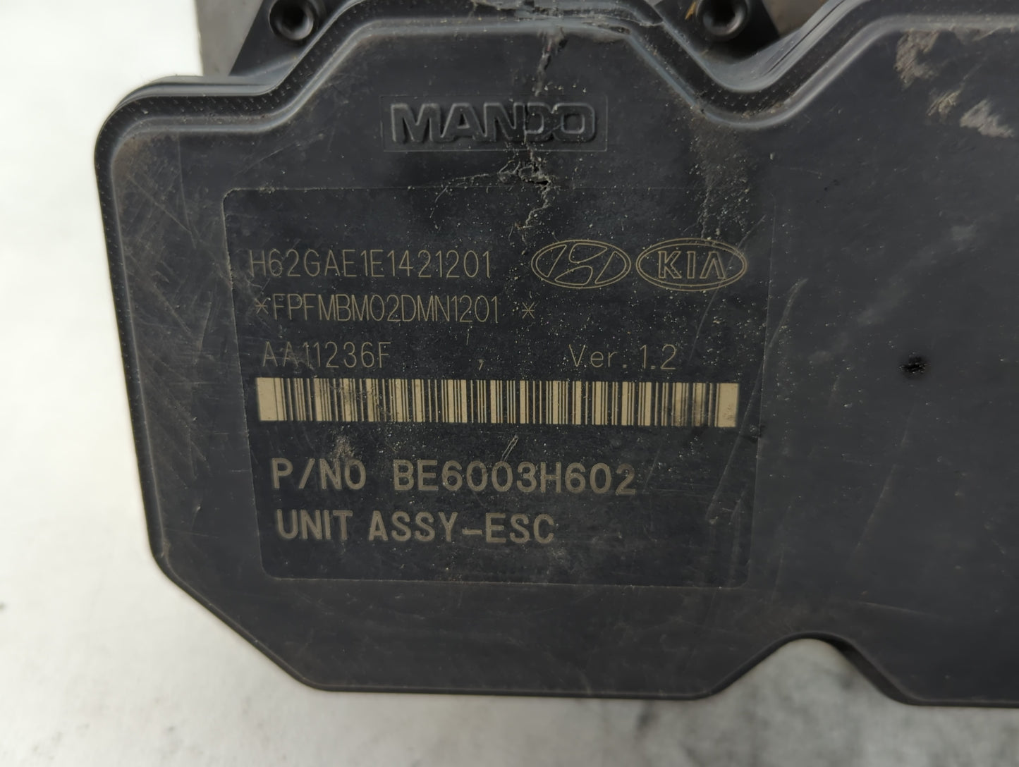 2012-2013 Hyundai Accent ABS Pump Control Module Replacement P/N:BE6003H602 Fits Fits 2012 2013 OEM Used Auto Parts - Oemuse