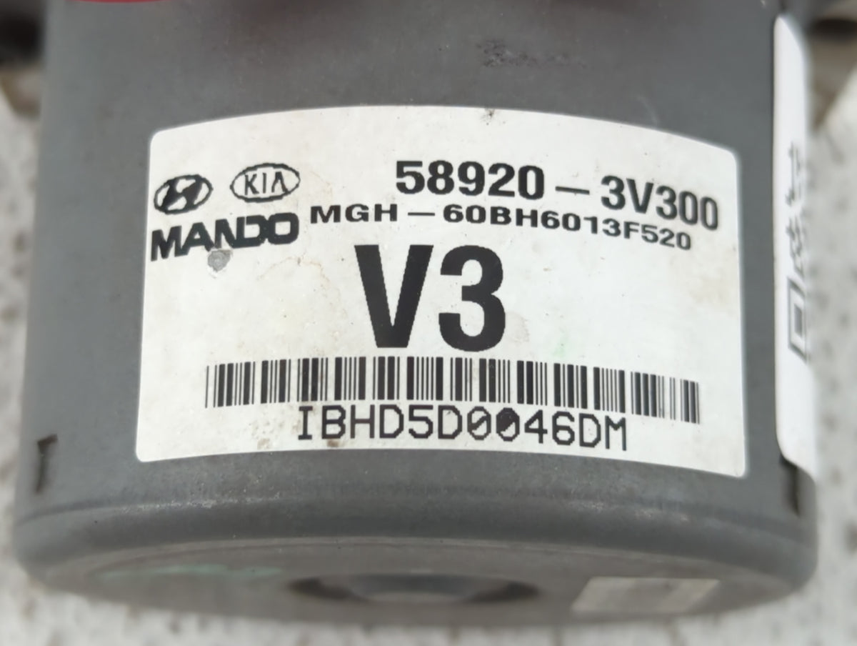 2012-2014 Hyundai Azera Anti-Lock Brake ABS Pump Module Actuator OEM P/N:58920-3V300 Fits Fits 2012 2013 2014 OEM Used Auto