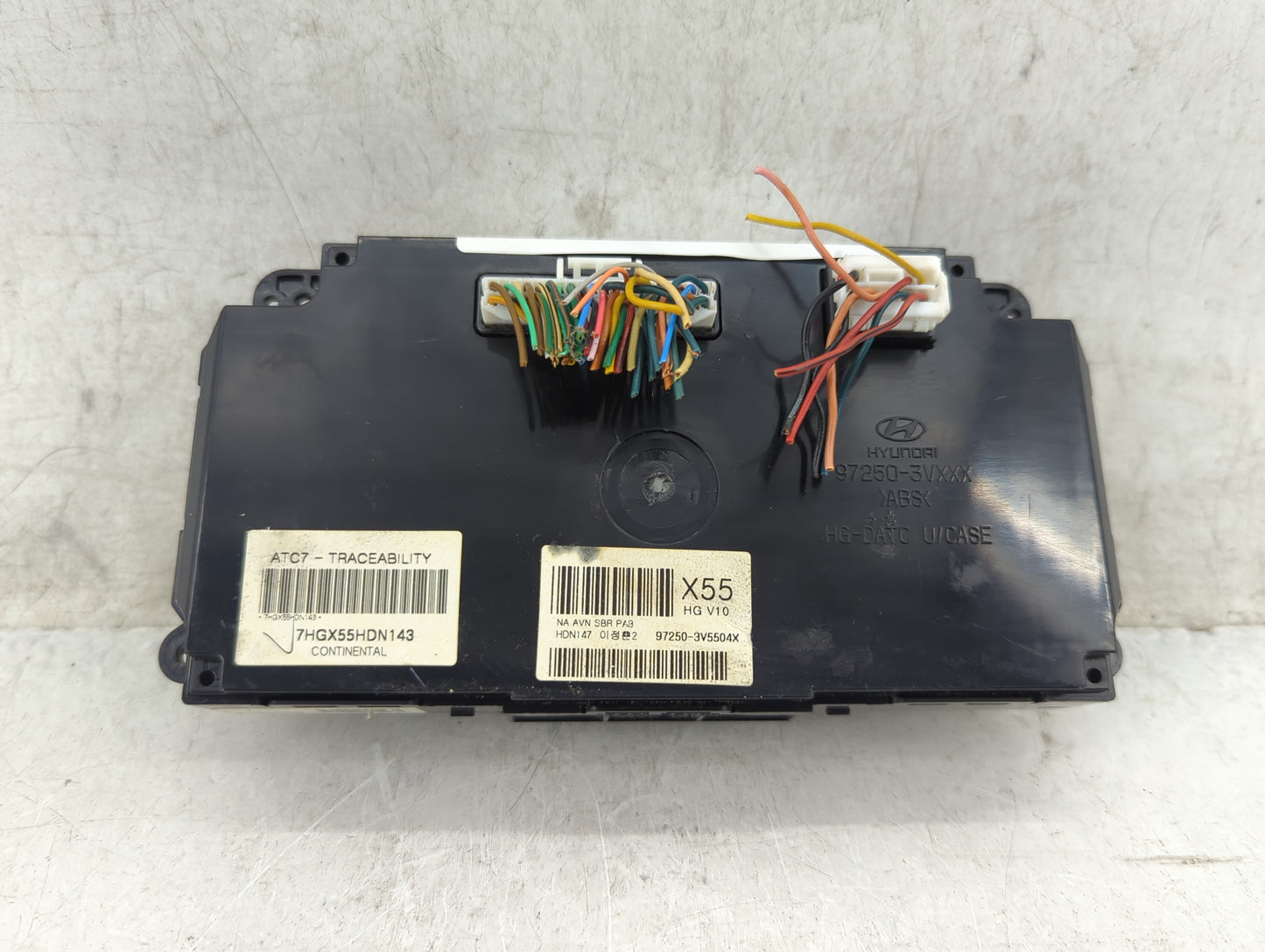 2012-2013 Hyundai Azera Climate Control Module Temperature AC/Heater Replacement P/N:97250-3V550 Fits Fits 2012 2013 OEM Use