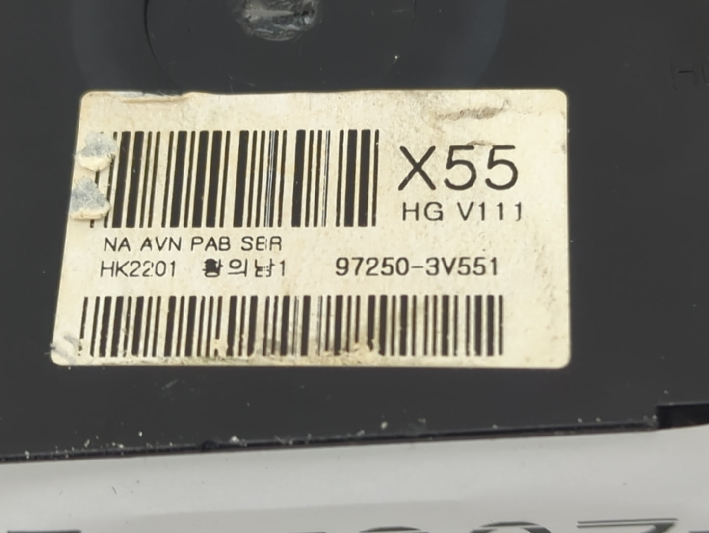 2012-2013 Hyundai Azera Climate Control Module Temperature AC/Heater Replacement P/N:97250-3V551 Fits Fits 2012 2013 OEM Use