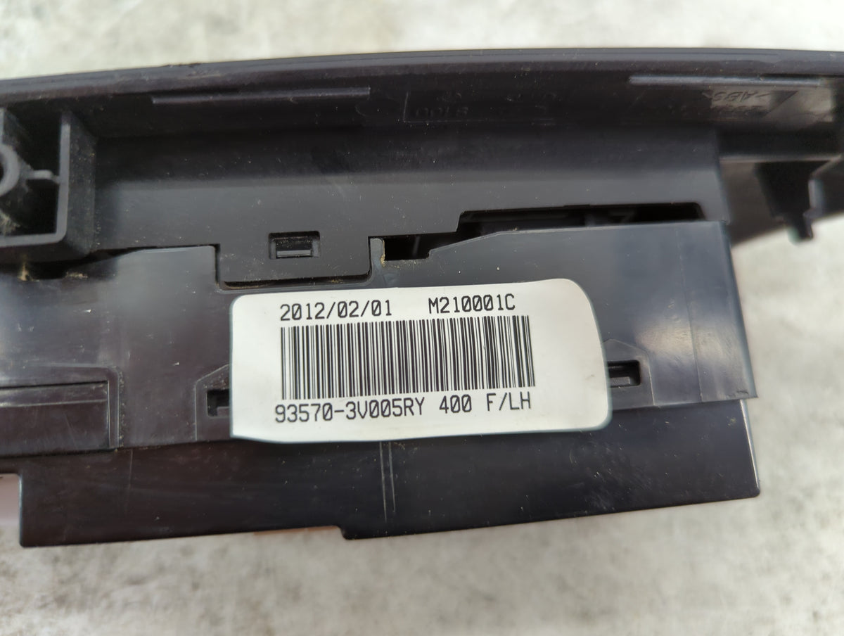 2012-2013 Hyundai Azera Master Power Window Switch Replacement Driver Side Left P/N:93570-3V005RY Fits Fits 2012 2013 OEM Us