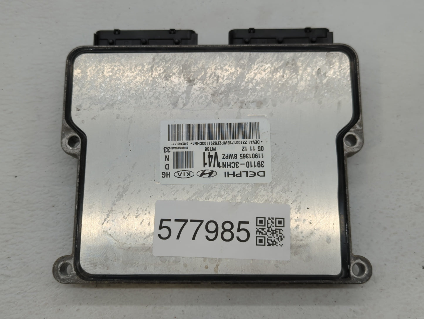 2012-2014 Hyundai Azera PCM Engine Control Computer ECU ECM PCU OEM P/N:39110-3CHN1 Fits Fits 2012 2013 2014 OEM Used Auto P