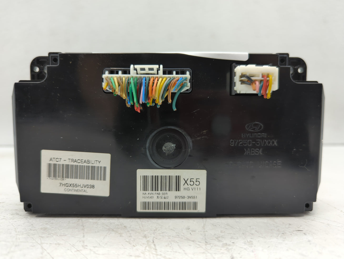 2012-2013 Hyundai Azera Climate Control Module Temperature AC/Heater Replacement P/N:7HGX55HJV038 ATC7-TRACE Fits Fits 2012