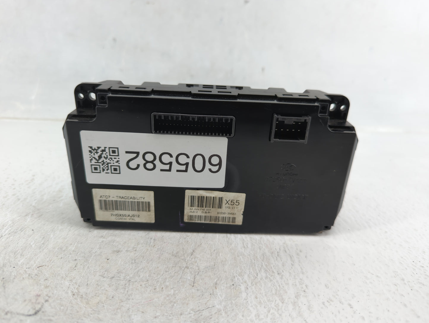 2012-2013 Hyundai Azera Climate Control Module Temperature AC/Heater Replacement P/N:97250-3V551 Fits Fits 2012 2013 OEM Use