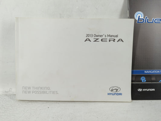 2013 Hyundai Azera Owners Manual Book Guide P/N:D3V0-EU35E OEM Used Auto Parts