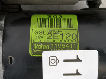 2011-2014 Hyundai Elantra Car Starter Motor Solenoid OEM P/N:36100-2E120 Fits Fits 2011 2012 2013 2014 OEM Used Auto Parts