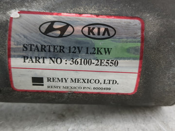2011-2014 Hyundai Elantra Car Starter Motor Solenoid OEM P/N:36100-2E550 Fits Fits 2011 2012 2013 2014 OEM Used Auto Parts