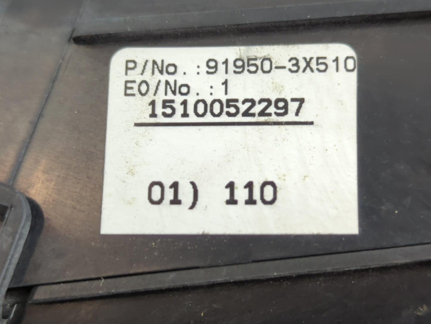 2011-2013 Hyundai Elantra Fusebox Fuse Box Panel Relay Module P/N:91950-3X711 91951-3X100 Fits Fits 2011 2012 2013 OEM Used