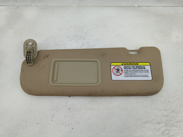 2011-2013 Hyundai Elantra Sun Visor Shade Replacement Passenger Right Mirror Fits Fits 2011 2012 2013 OEM Used Auto Parts