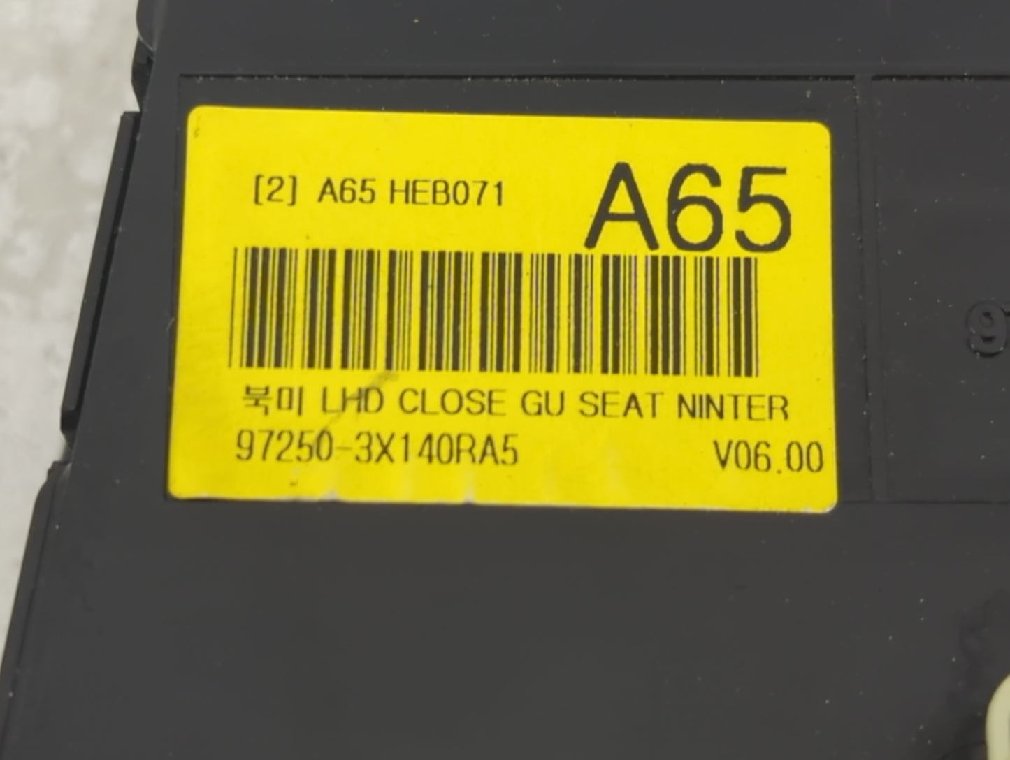 2013-2017 Hyundai Elantra Climate Control Module Temperature AC/Heater Replacement P/N:972503X140RA5 Fits OEM Used Auto Part