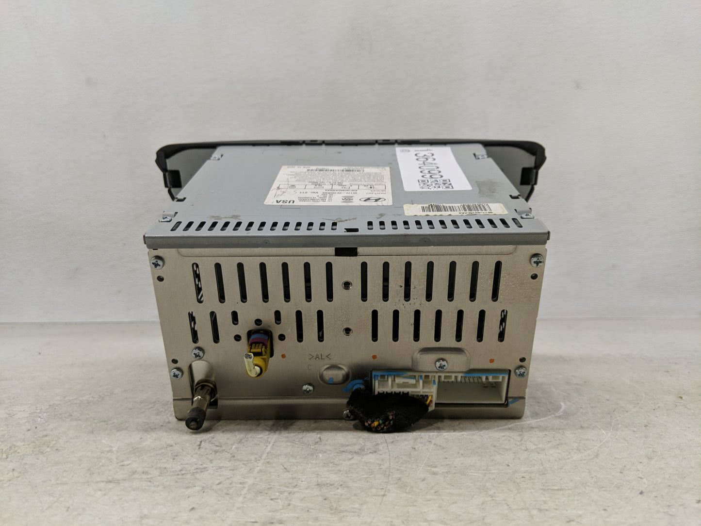 2013 Hyundai Elantra Radio AM FM Cd Player Receiver Replacement P/N:96170-3X155RA5 Fits OEM Used Auto Parts - Oemusedautopar