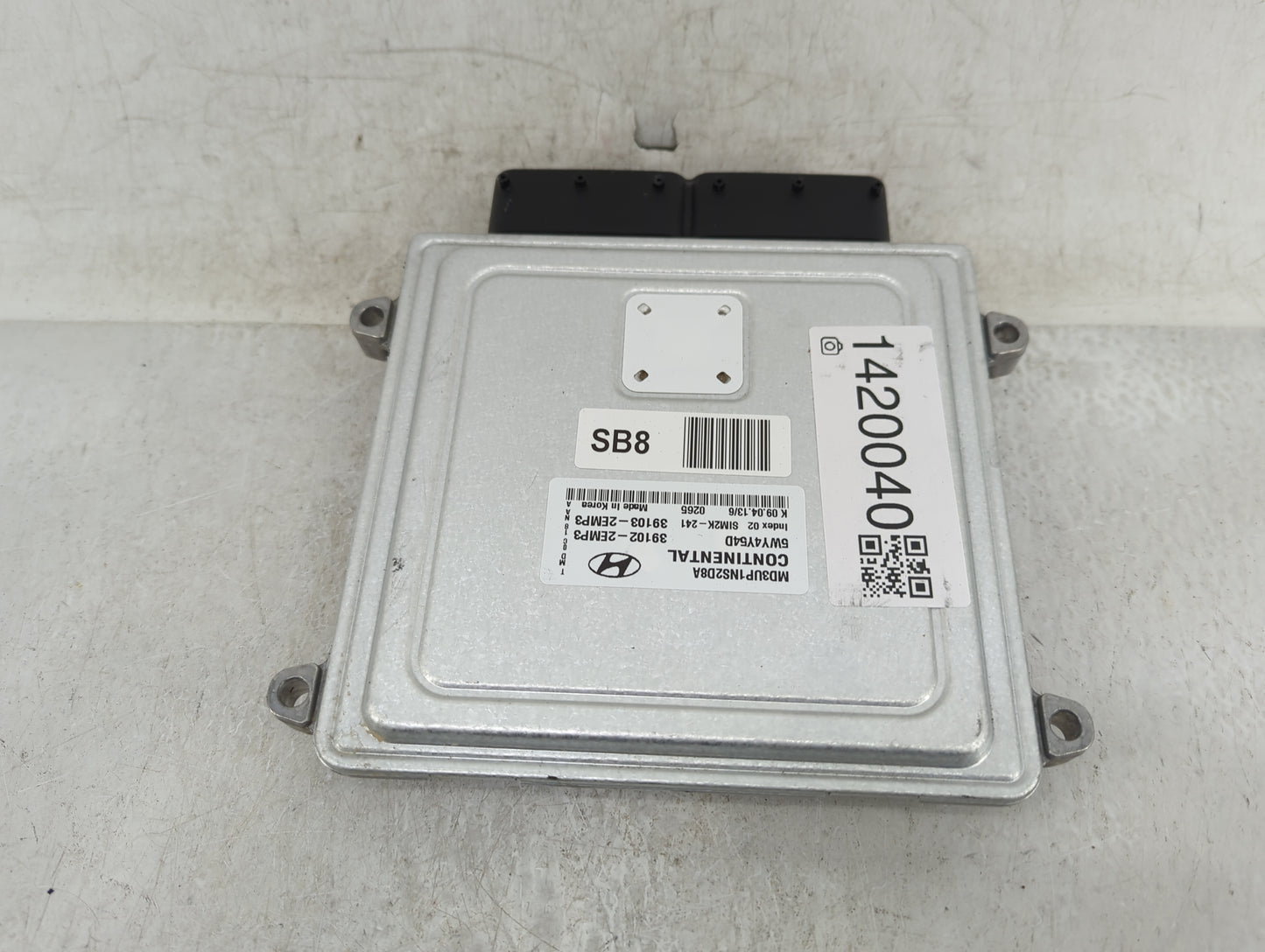 2011-2013 Hyundai Elantra PCM Engine Control Computer ECU ECM PCU OEM P/N:39103-2EMP3 39102-2EMP3 Fits Fits 2011 2012 2013 O