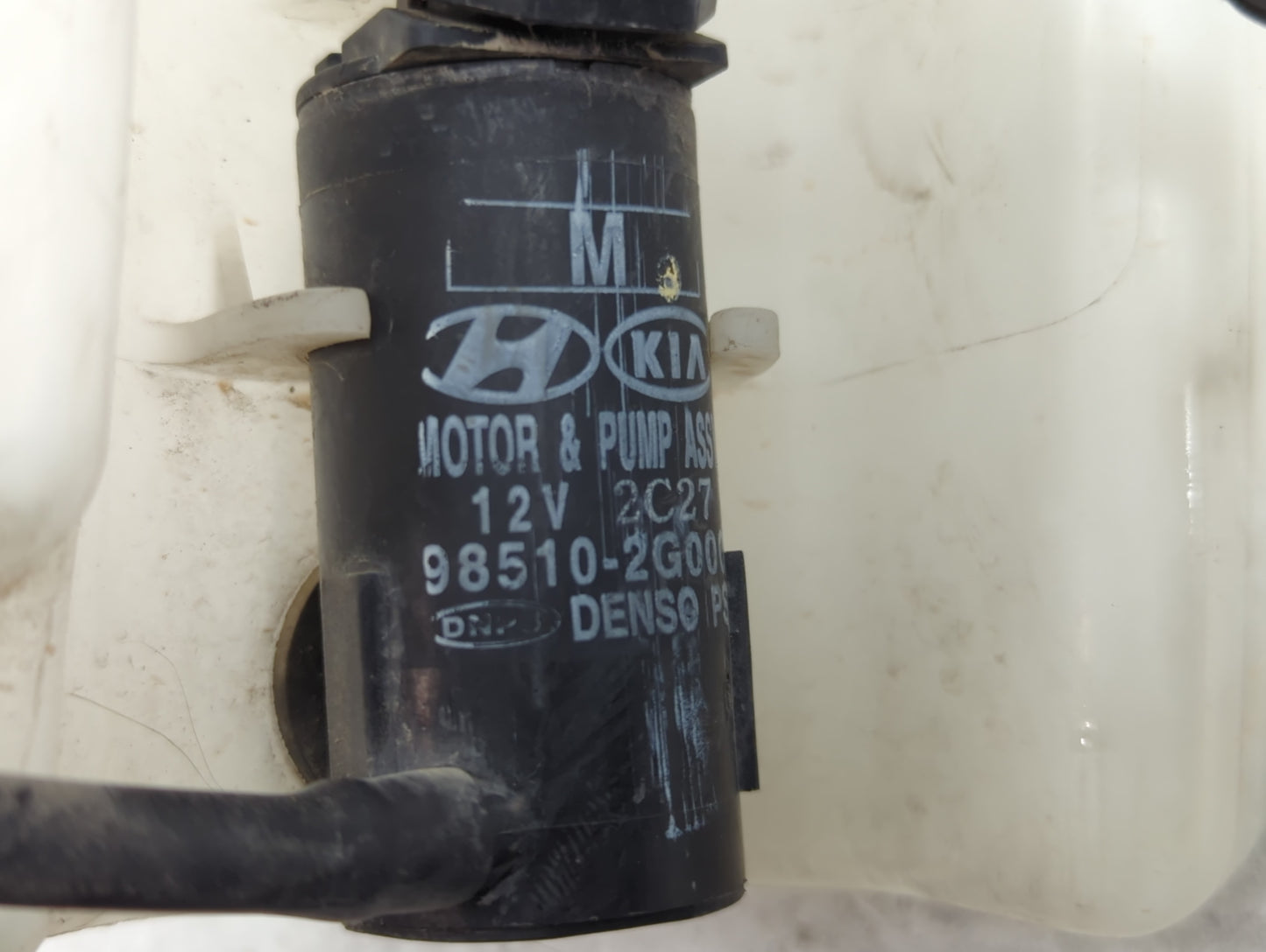 2011-2013 Hyundai Elantra Windshield Washer Fluid Reservoir Bottle Oem - Oemusedautoparts1.com