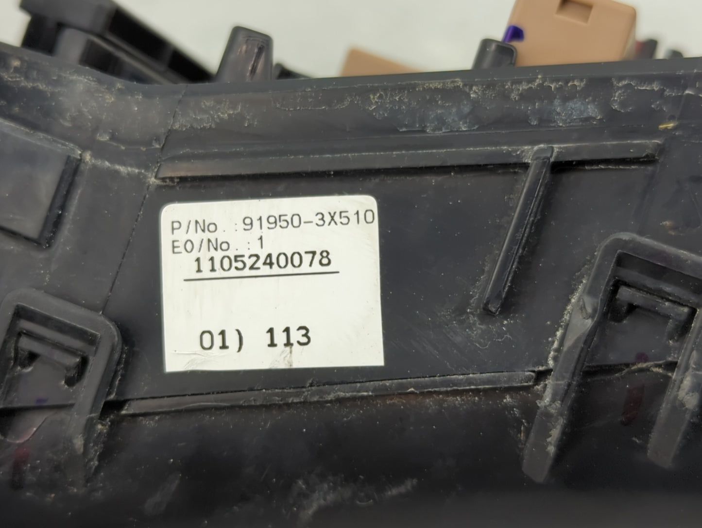 2011-2013 Hyundai Elantra Fusebox Fuse Box Panel Relay Module P/N:91950-3X510 91951-3X700, 18790-0I315 Fits Fits 2011 2012 2