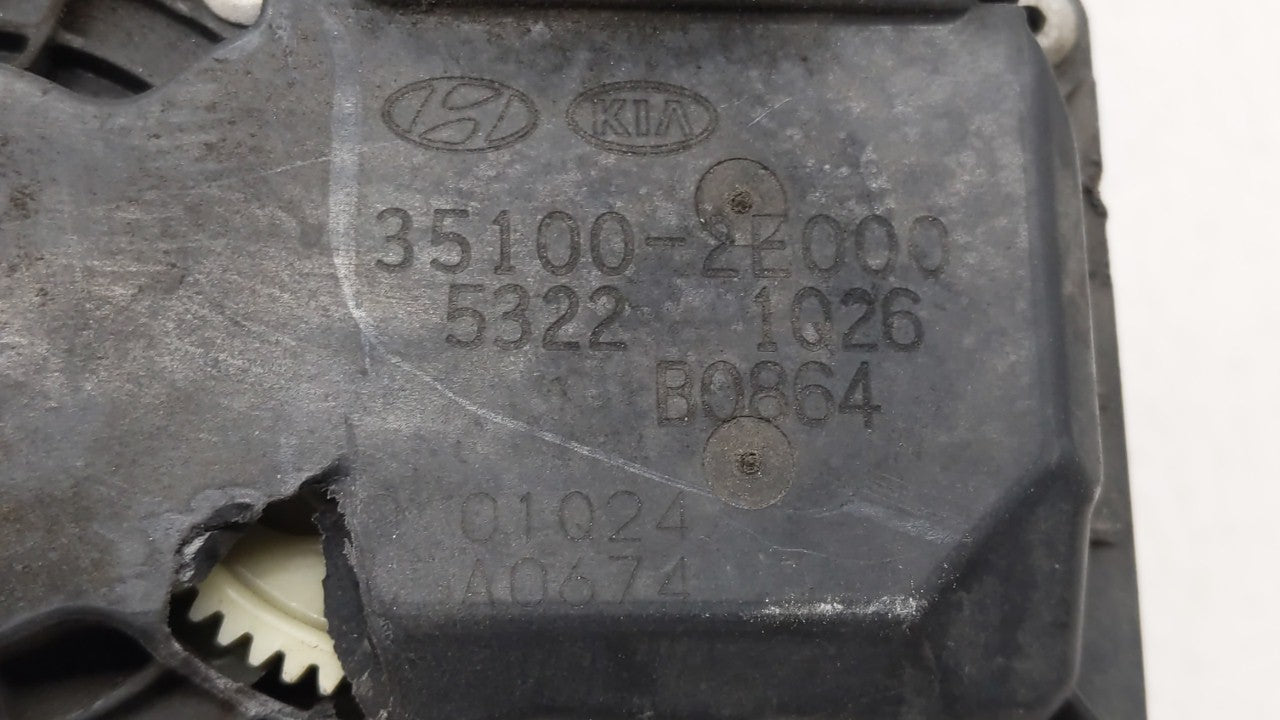 2011-2018 Hyundai Elantra Throttle Body P/N:35100-2E000 Fits Fits 2011 2012 2013 2014 2015 2016 2017 2018 2019 OEM Used Auto