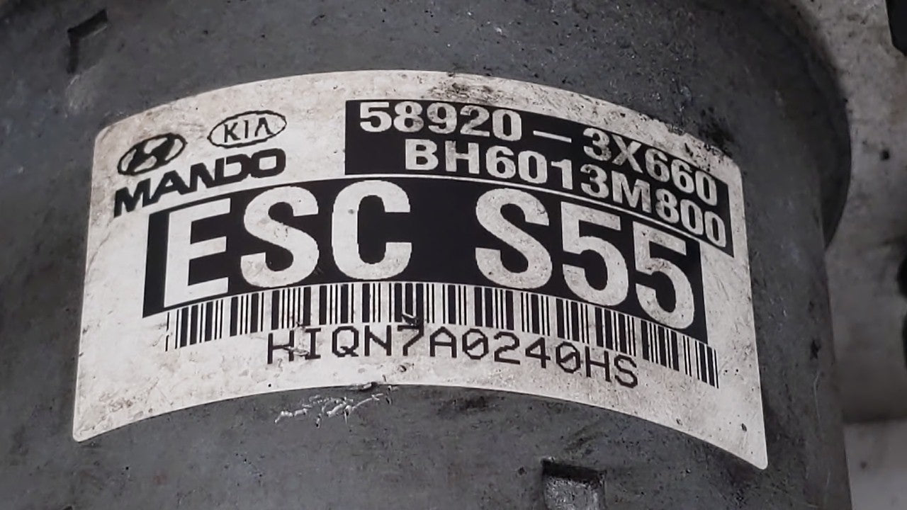 2013 Hyundai Elantra ABS Pump Control Module Replacement P/N:BE6003M801 58920-3X660 Fits OEM Used Auto Parts - Oemusedautopa