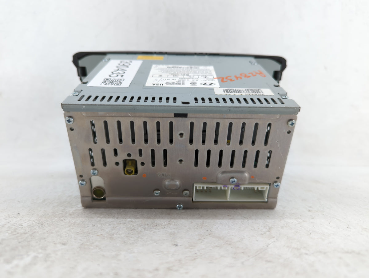2013-2013 Hyundai Elantra Am Fm Cd Player Radio Receiver 390435 - Oemusedautoparts1.com