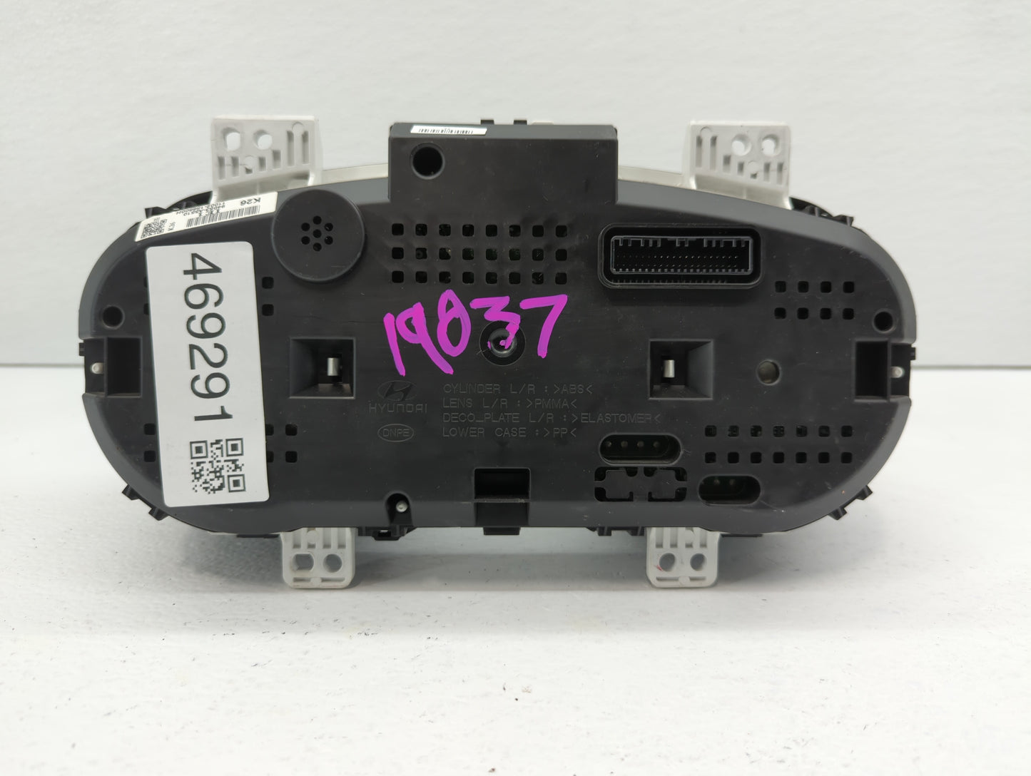 2013 Hyundai Elantra Instrument Cluster Speedometer Gauges P/N:94053-A5510 Fits OEM Used Auto Parts - Oemusedautoparts1.com