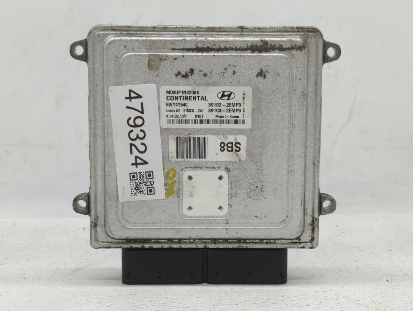 2011-2013 Hyundai Elantra PCM Engine Control Computer ECU ECM PCU OEM P/N:39103-2EMP3 39102-2EMP3 Fits Fits 2011 2012 2013 O