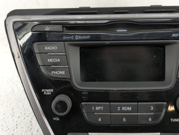 2013-2013 Hyundai Elantra Am Fm Cd Player Radio Receiver