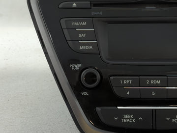 2013 Hyundai Elantra Radio AM FM Cd Player Receiver Replacement P/N:96170-3X155RA5 961703X155, 961703X161BLH, 961703X165RA5 Fits OEM Used Auto Parts