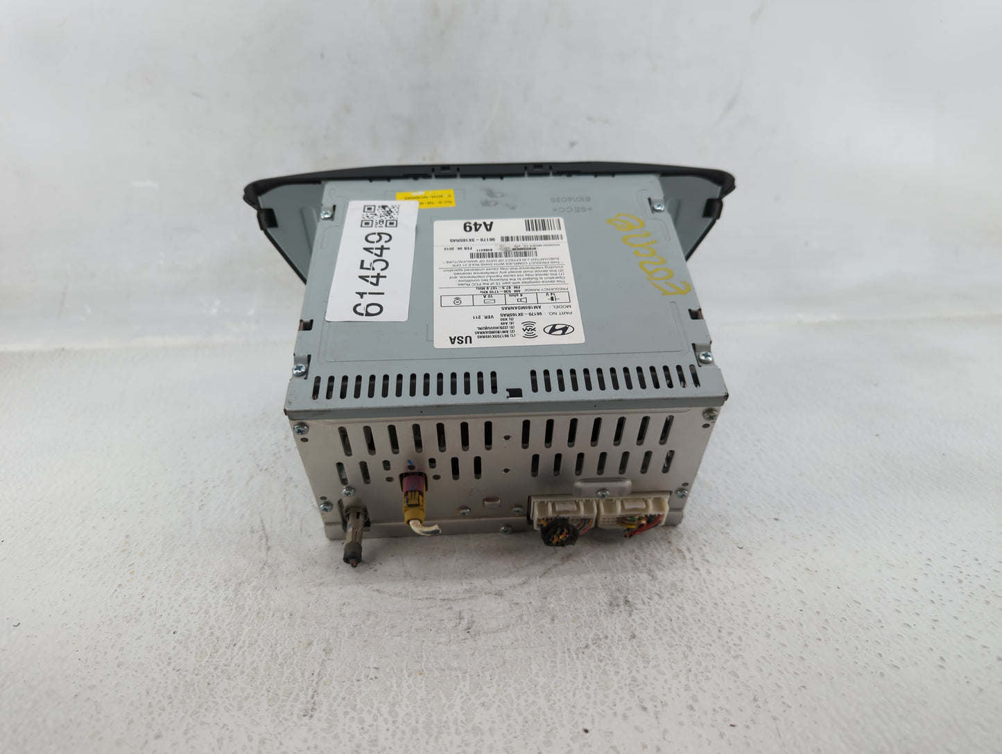 2011-2013 Hyundai Elantra Am Fm Cd Player Radio Receiver - Oemusedautoparts1.com